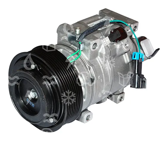 kompresor DENSO 10SRE18C, řem. 120 mm - PV8, 24V, John Deere